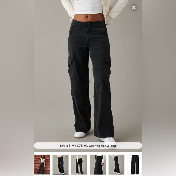 American Eagle Outfitters Pants - American Eagle Dreamy Drape Stretch Cargo Pants